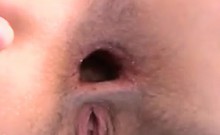 Horny Woman Shows Her Holes And Masturbates