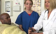 Bored Doctors Heal Patients Big Black Cock