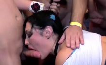 her first extreme gangbang fuck orgy