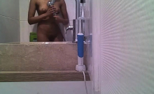 showering Indian Niece on hidden Cam