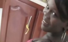 Lubricious Black Girl Bangs A Cock In Her Bitchy Mouth