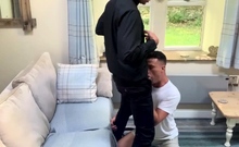 Twink shows his gratitude to old priest and ass fucked