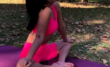 Hot Yoga Babe Alina Lopez Fucked and Creampie