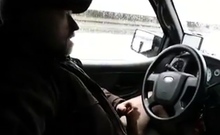 Str8 daddy stroke in the car