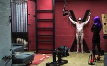GERMAN BDSM - Mistress domina punish slaves in latex
