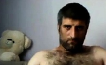 Masturbating Turkey-Turkish Natural Bear Volkan 2