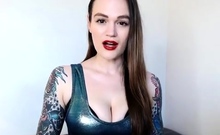 Mistress Janie - Suck Cock For Shiny Goddess