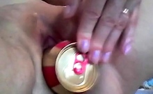 Romanian webcam with beer can